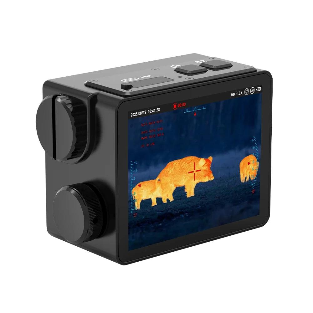 GTGUARD Thermal Camera B215AL thermal imaging scope 1024×768 LCD screen with hotspot tracking and crosshair function