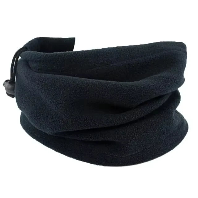 Windproof Fleece Neck Gaiter - Multi-Purpose Tube Scarf for Ski/Cycling/Hiking, Adjustable Face Cover with UV Protection