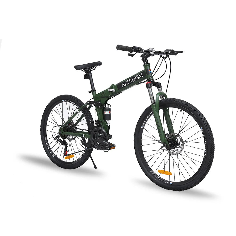 DIAMR Mountain Bike Dual Suspension With Disc Brakes