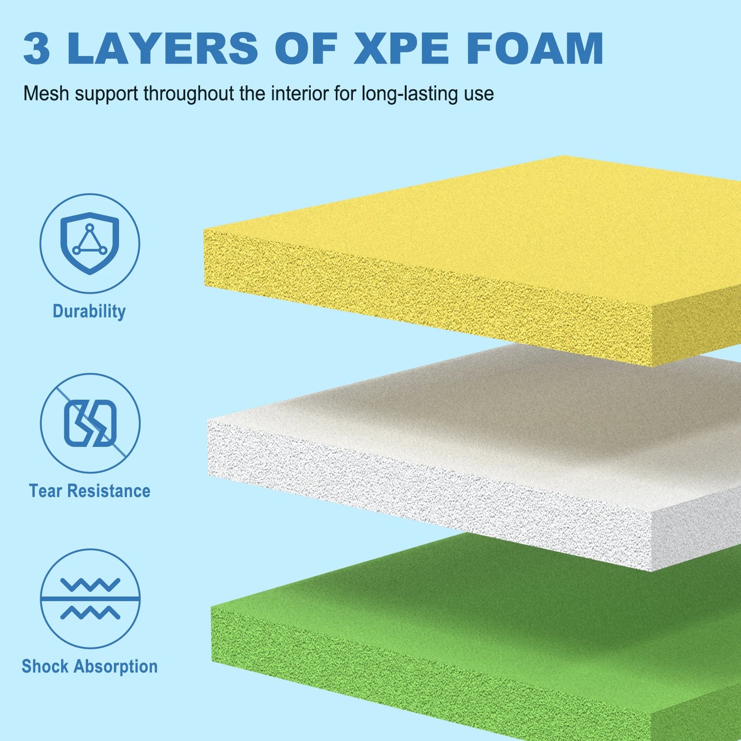 Kieperi Lily Pad Floating Mat XPE Double-Sided Water Mat