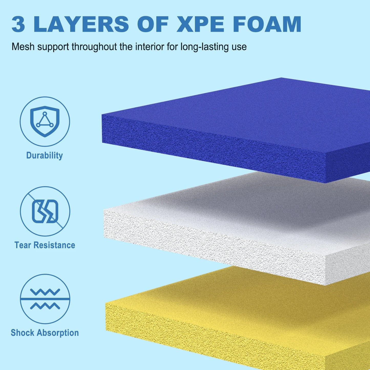 Kieperi Lily Pad Floating Mat XPE Double-Sided Water Mat