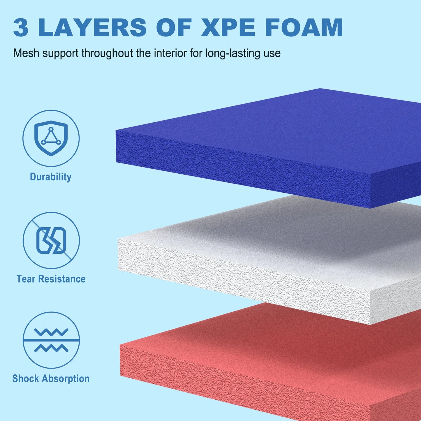Kieperi Lily Pad Floating Mat XPE Double-Sided Water Mat