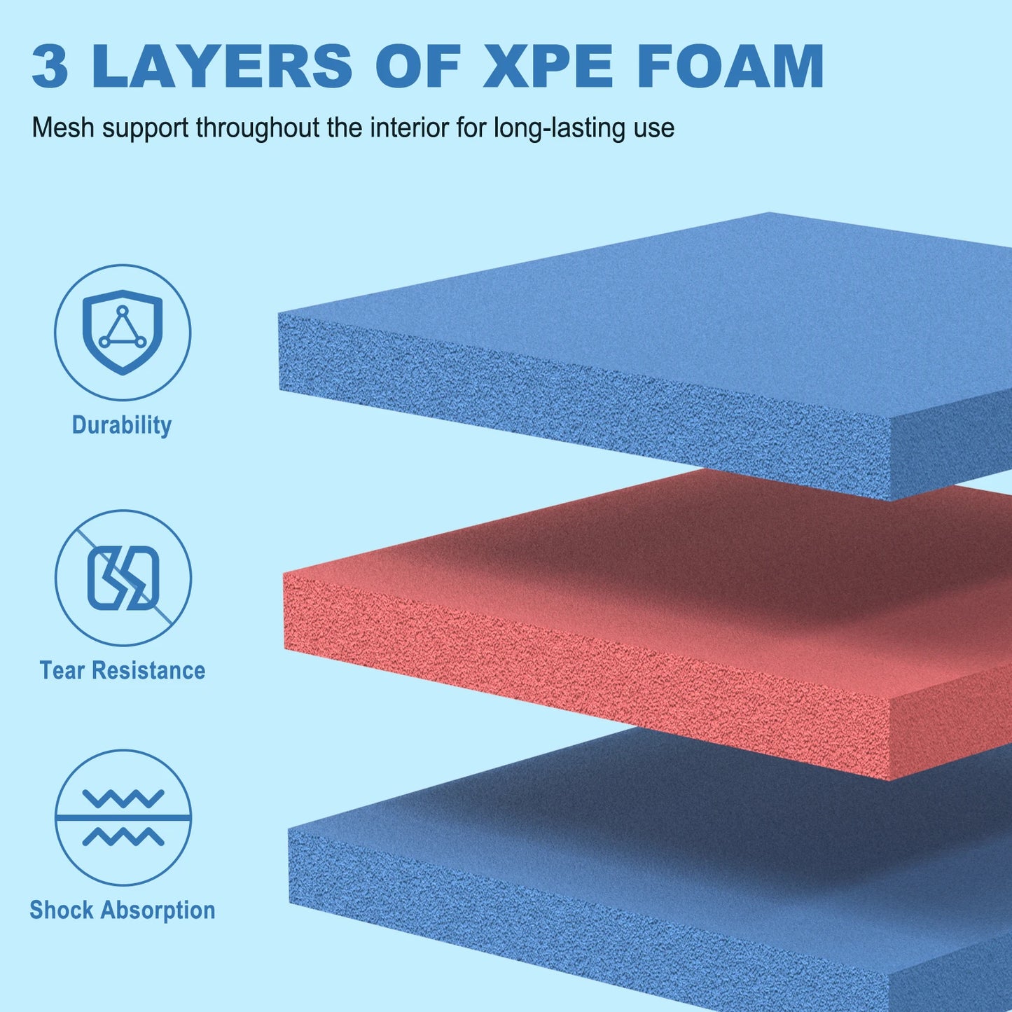 Kieperi Lily Pad Floating Mat XPE Double-Sided Water Mat