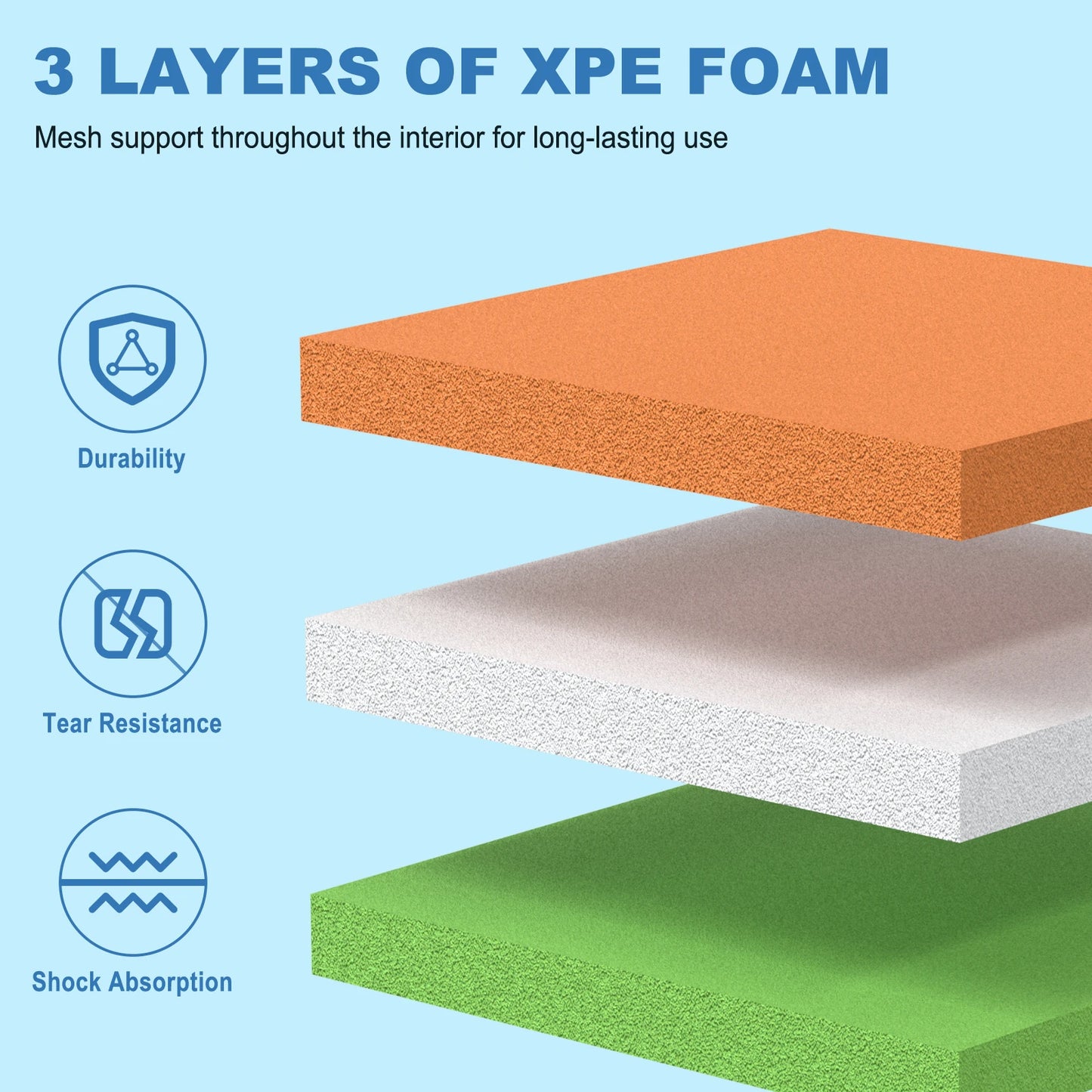 Kieperi Lily Pad Floating Mat XPE Double-Sided Water Mat