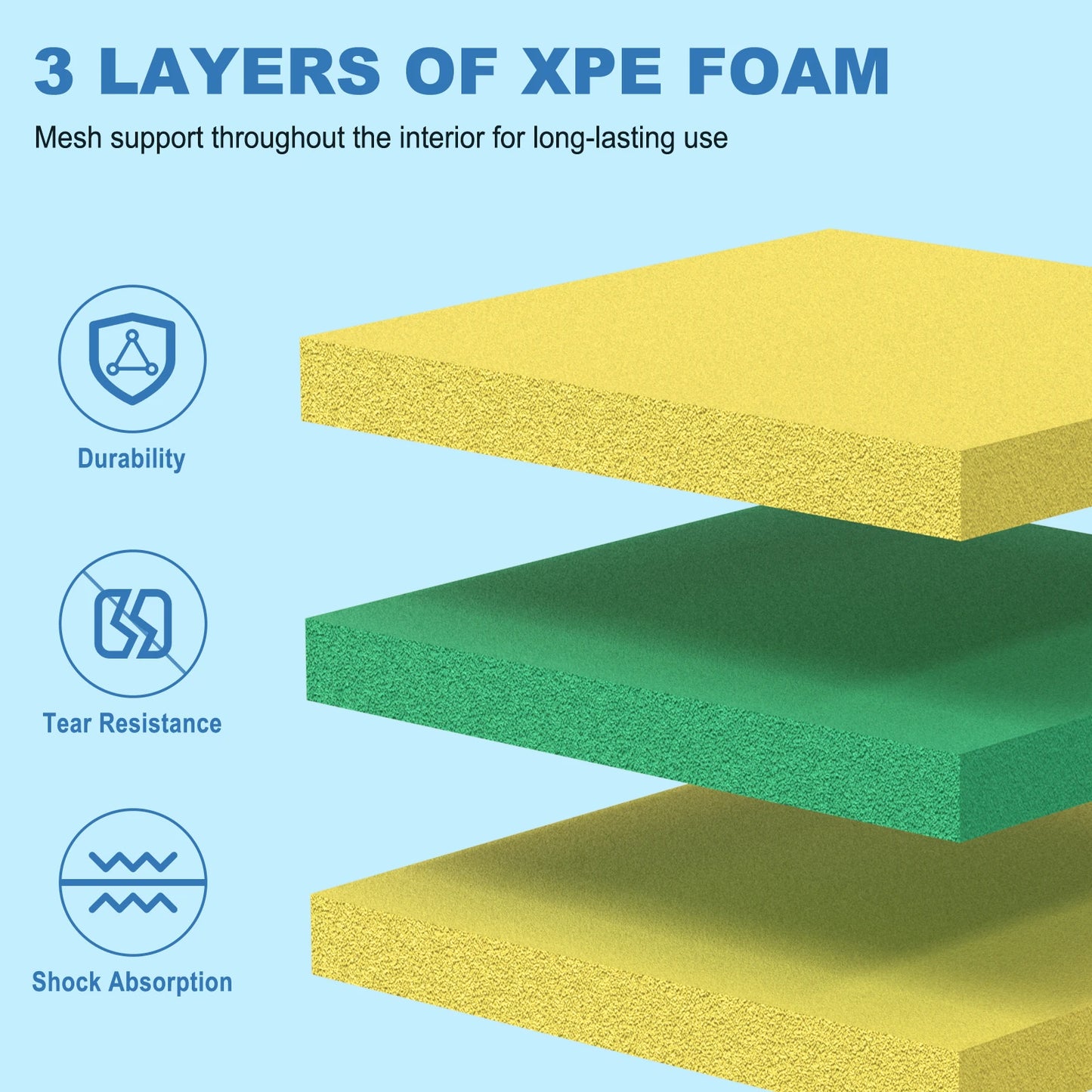 Kieperi Lily Pad Floating Mat XPE Double-Sided Water Mat