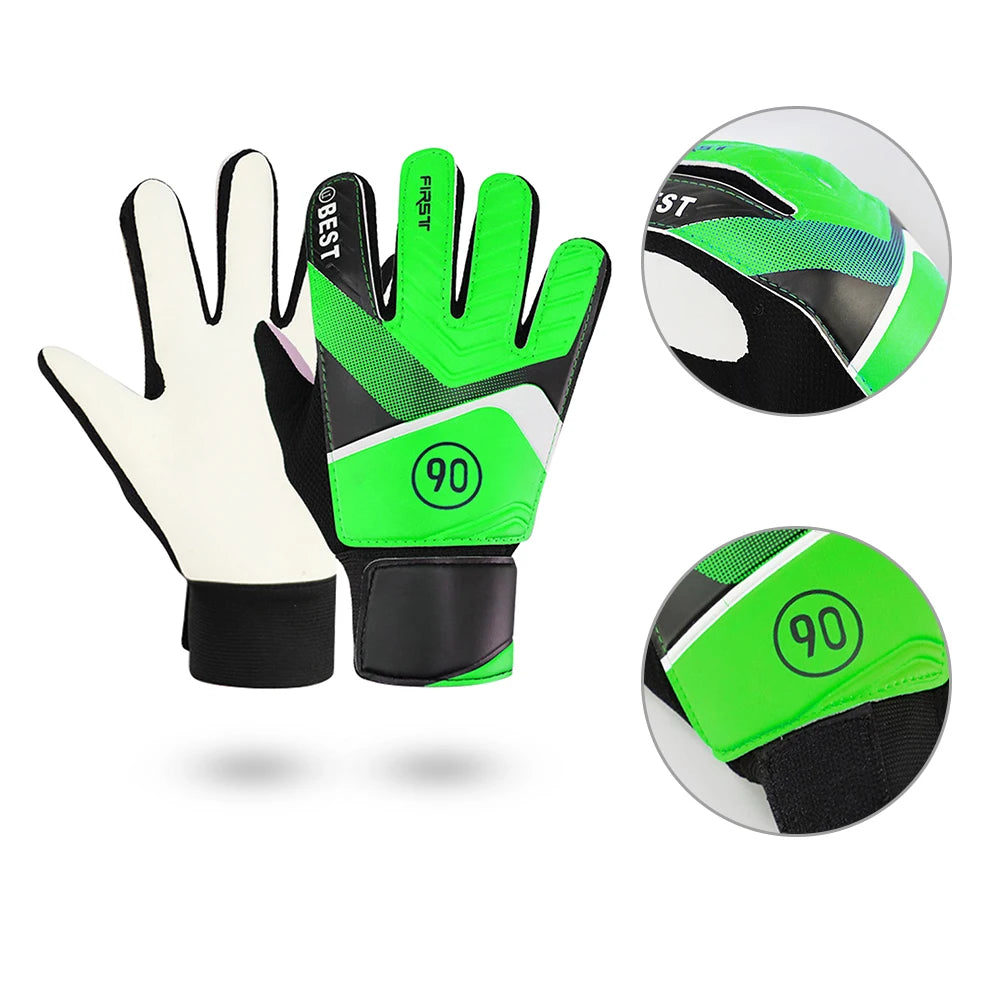 Shunmaii Goalkeeper Football Gloves Latex Full Finger Protection