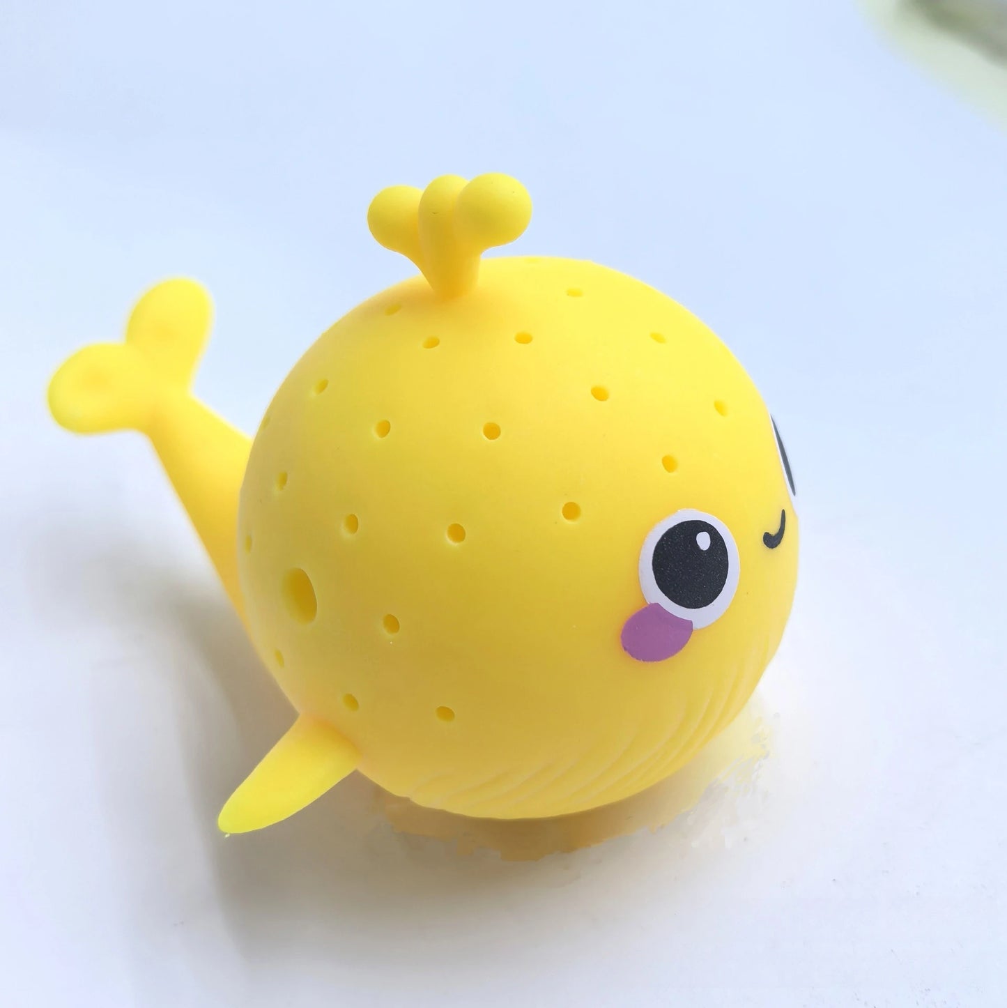 SMHXIANGQIANJIN Baby Bath Toys Whale Squeeze Sponge Water Absorbing Toy For Kids