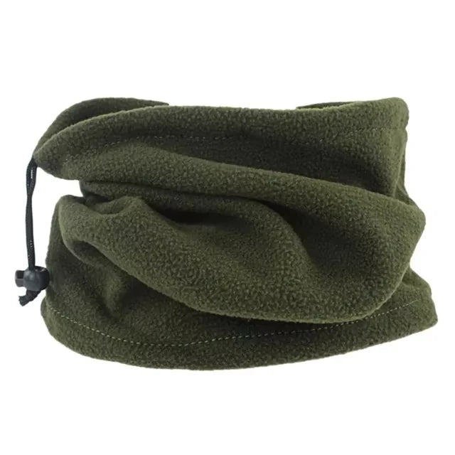 Windproof Fleece Neck Gaiter - Multi-Purpose Tube Scarf for Ski/Cycling/Hiking, Adjustable Face Cover with UV Protection