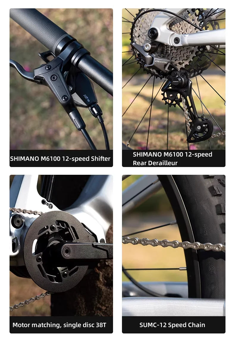 Twitter EM6 All Terrain Aluminum Mountain Bike