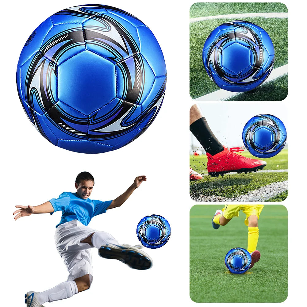 Shunmaii Machine Stitched Football PVC Waterproof Training Ball