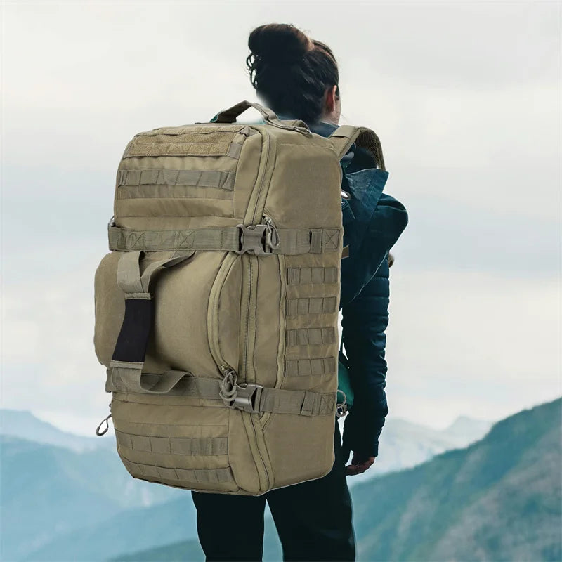 LQARMY Outdoor Tactical Backpack Molle Bag for Hiking