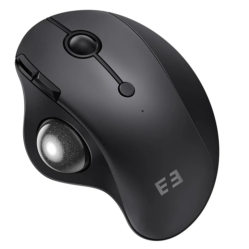 Trackball Wireless Mouse Rechargeable Bluetooth 2.4G USB Mouse Ergonomic Mice for Computer Android Windows 3 Adjustable DPI