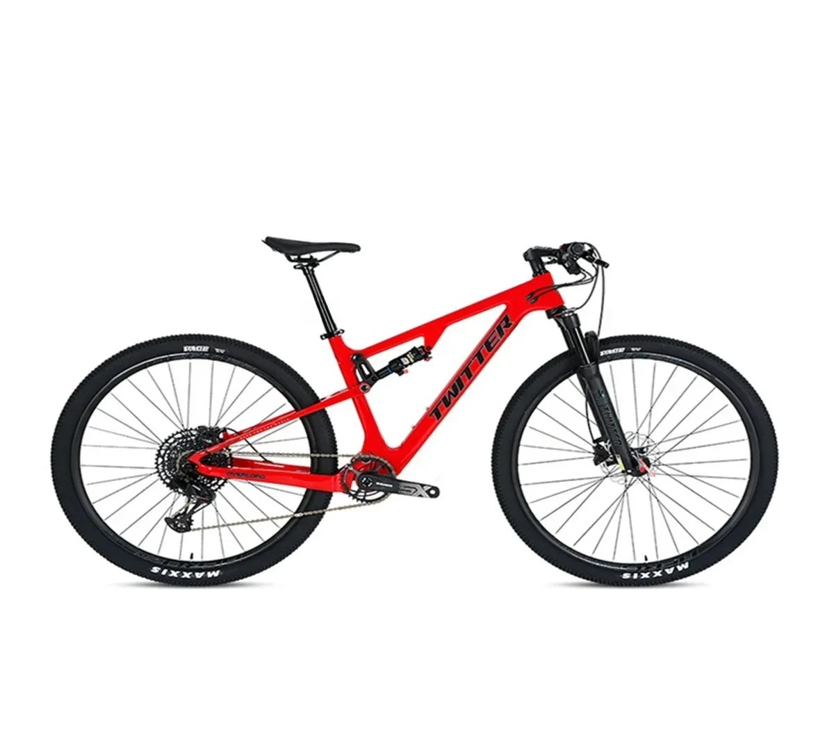 Twitter Overlord XT M8100 12s AM-Class DH Dual Suspension Bike