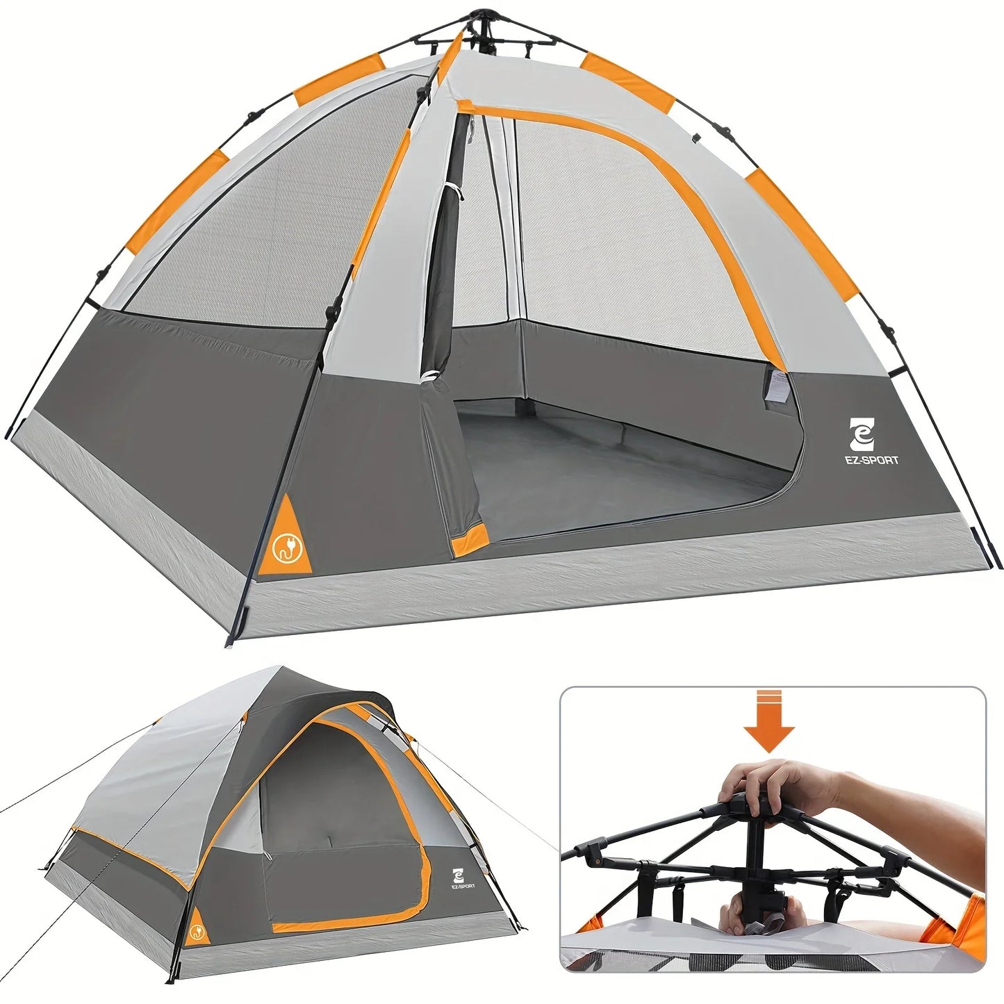Unp Pop Up Tent Instant Setup With Removable Rain Fly