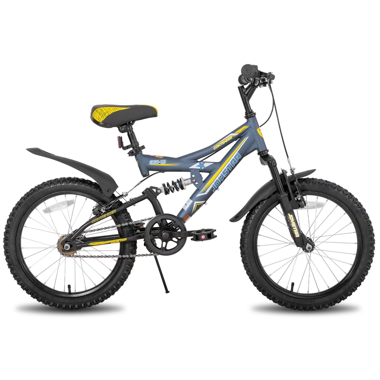 JOYSTAR Dual Suspension Kids Mountain Bike Ages 5 To 13