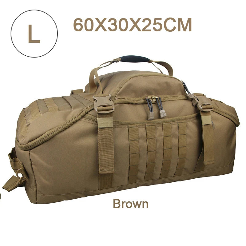 LQARMY Outdoor Tactical Backpack Molle Bag for Hiking