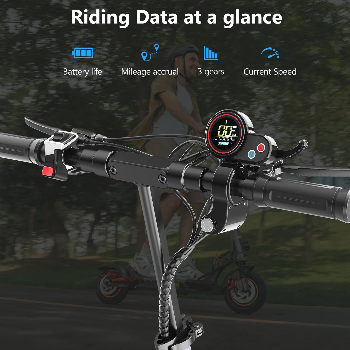 IENYRID A1 Foldable Electric Scooter 800W 48V 45KM