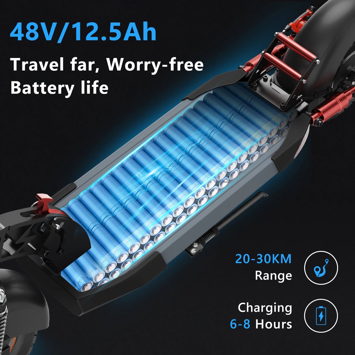 IENYRID A1 Foldable Electric Scooter 800W 48V 45KM