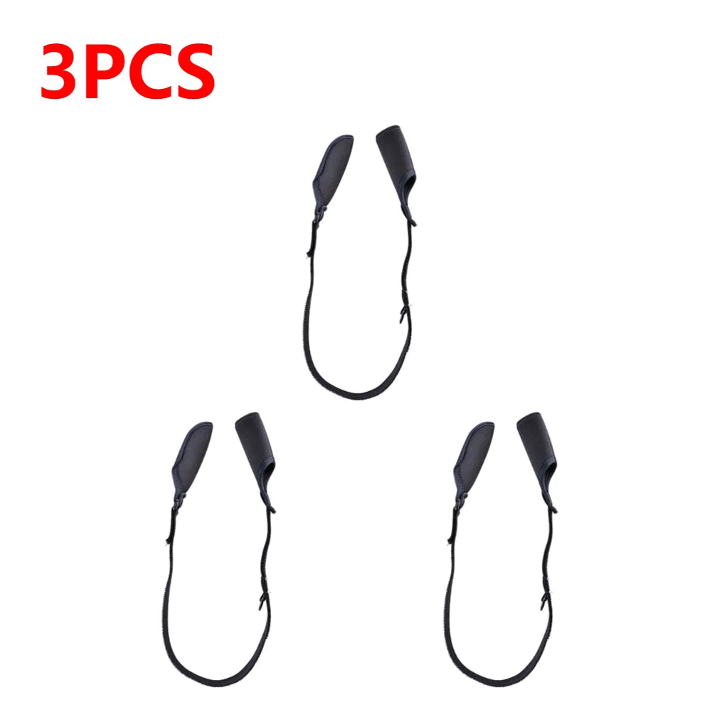 1-10PCS Fishing Rod Socks Srtap Fishing Pole Sleeves Belt Rod Protector Adjustable Rod Cover Protector for Fishing Rod Tube Case