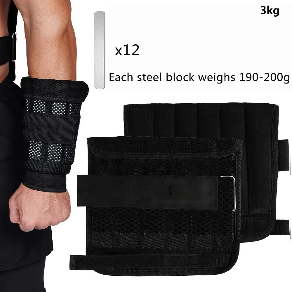 Adjustable Weight Vest And Ankle And Wrist Weight Set