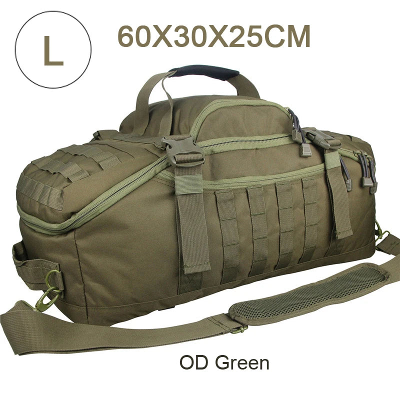 LQARMY Outdoor Tactical Backpack Molle Bag for Hiking
