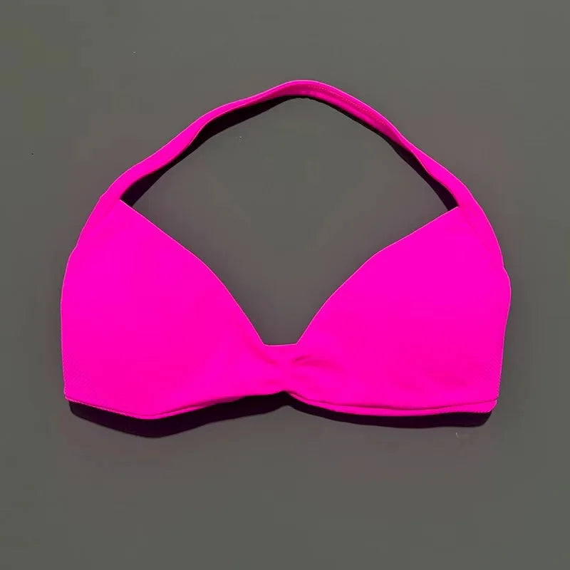 Histello Strappy Gym Top Bra for Women High Support