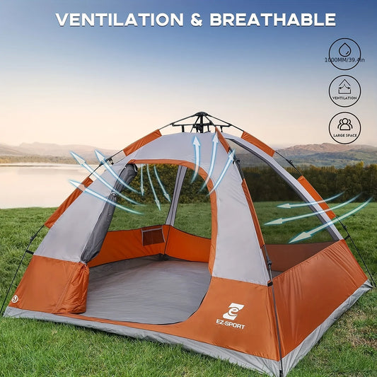 Unp Pop Up Tent Instant Setup With Removable Rain Fly