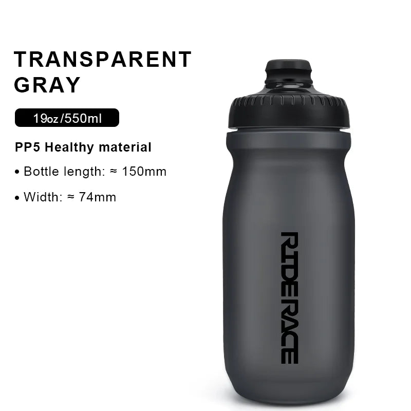 Riderace Sports Water Bottle for Cycling Squeeze Design