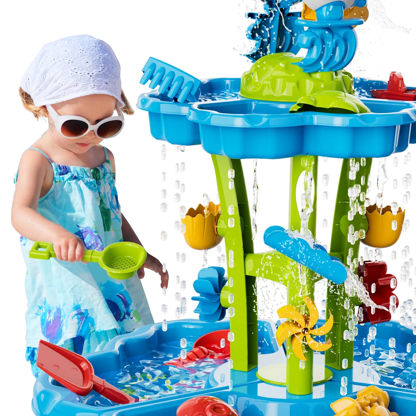 Kids Splash Sand Table Water Toy 4 In 1 Activities