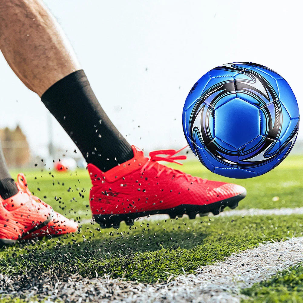 Shunmaii Machine Stitched Football PVC Waterproof Training Ball