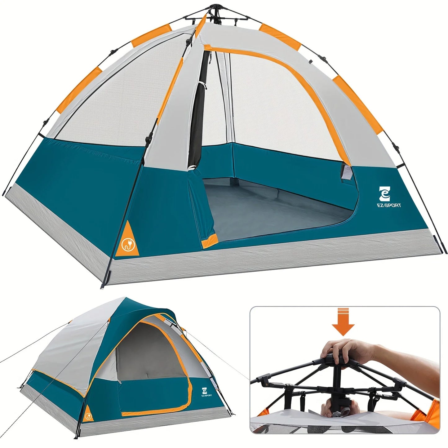 Unp Pop Up Tent Instant Setup With Removable Rain Fly