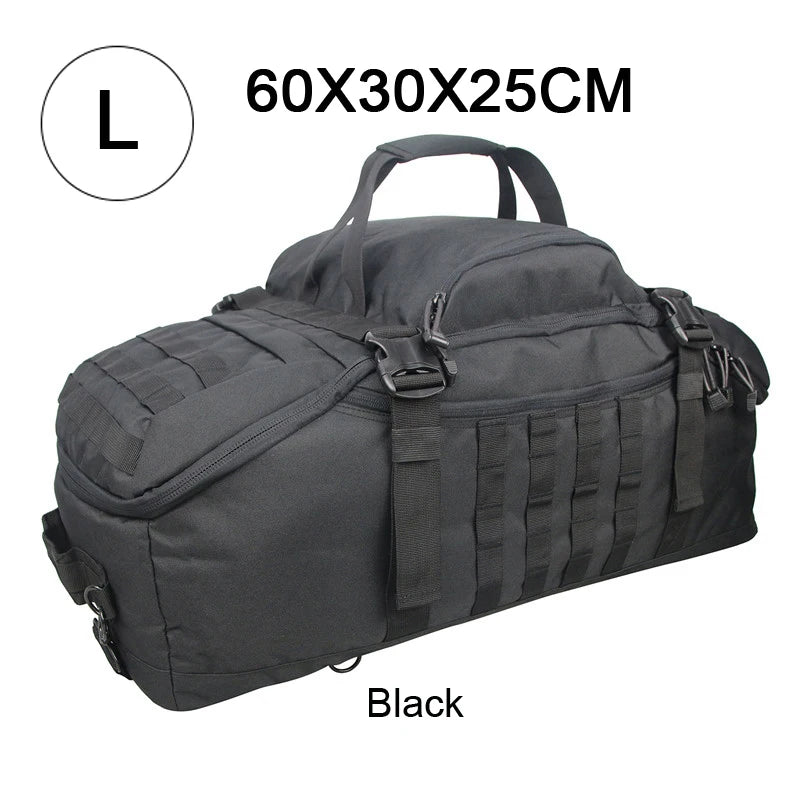 LQARMY Outdoor Tactical Backpack Molle Bag for Hiking