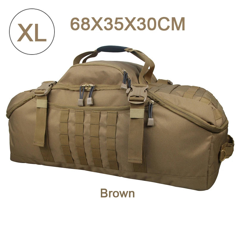 LQARMY Outdoor Tactical Backpack Molle Bag for Hiking