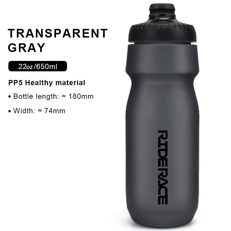 Riderace Sports Water Bottle for Cycling Squeeze Design