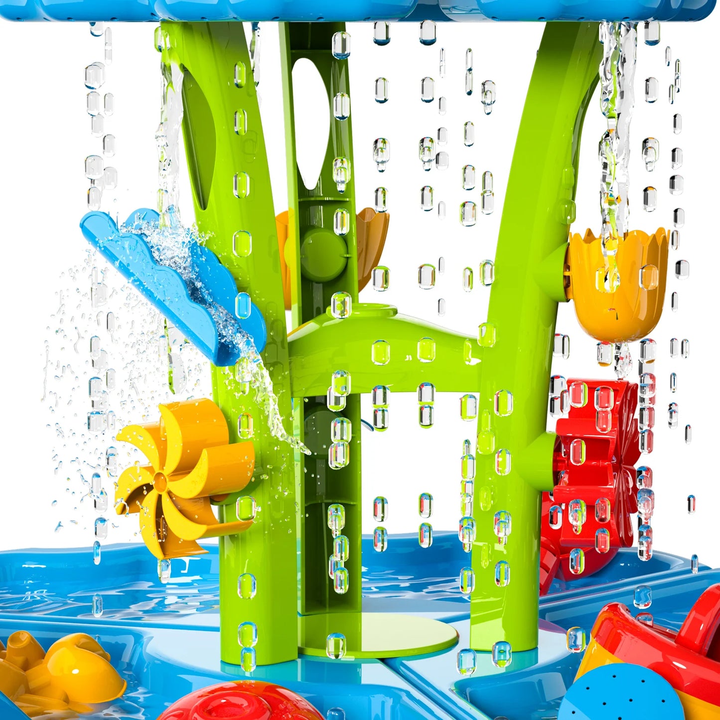 Kids Splash Sand Table Water Toy 4 In 1 Activities