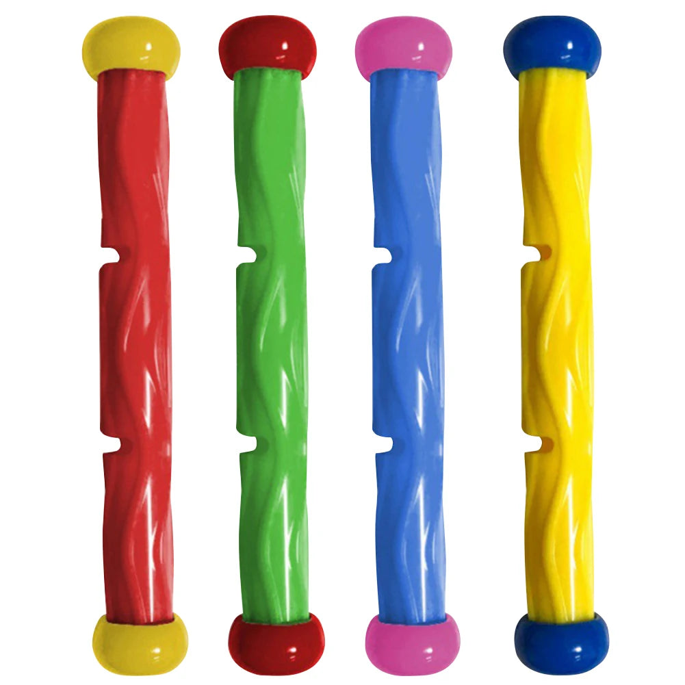 TOOPRE 4Pcs Shark Rocket Pool Toys For Summer Diving Games
