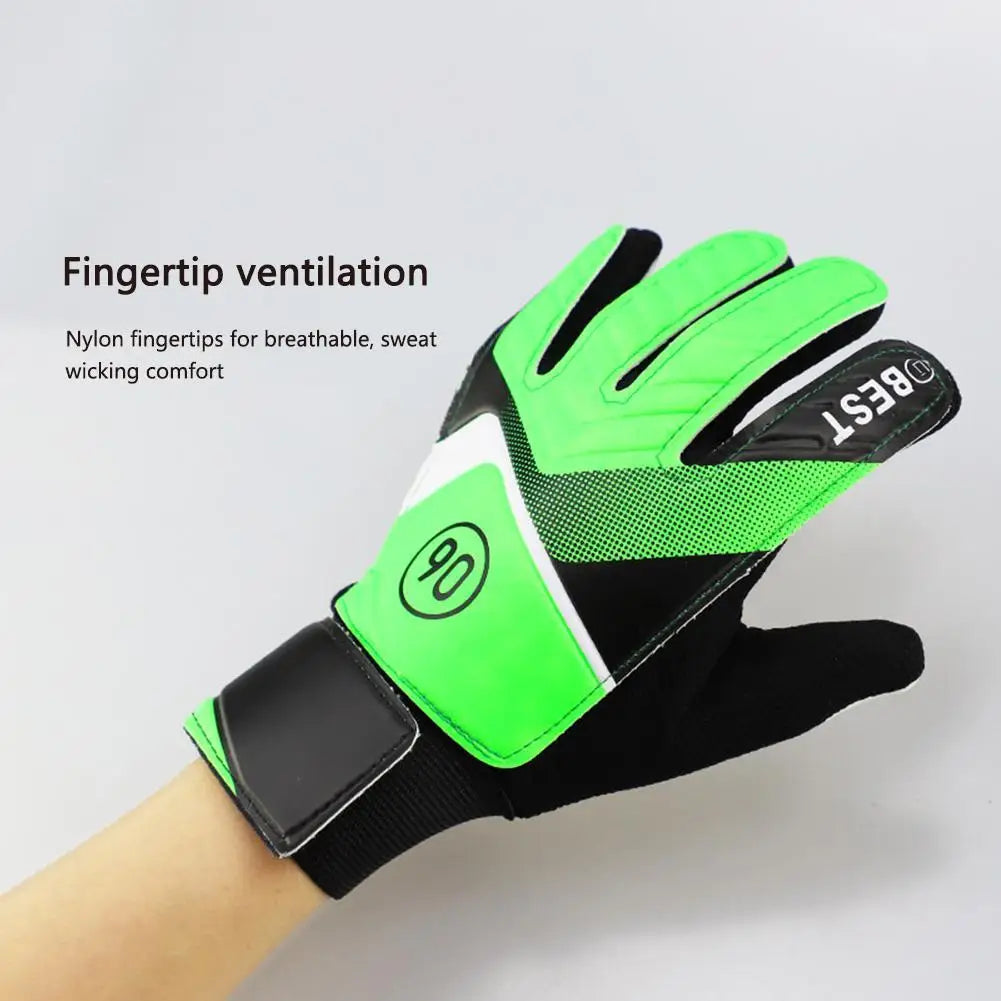 Shunmaii Goalkeeper Football Gloves Latex Full Finger Protection