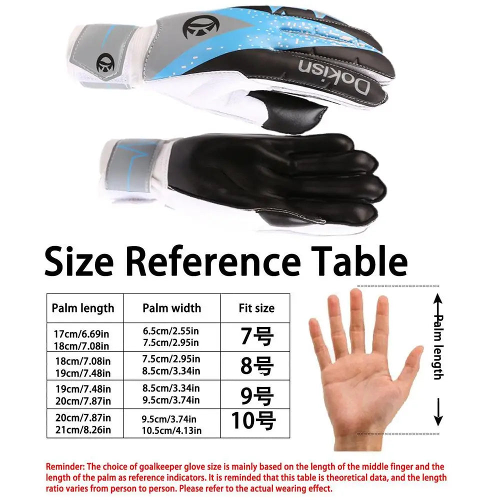 Latex Goalkeeper Gloves for Kids and Adults Anti-Slip Breathable