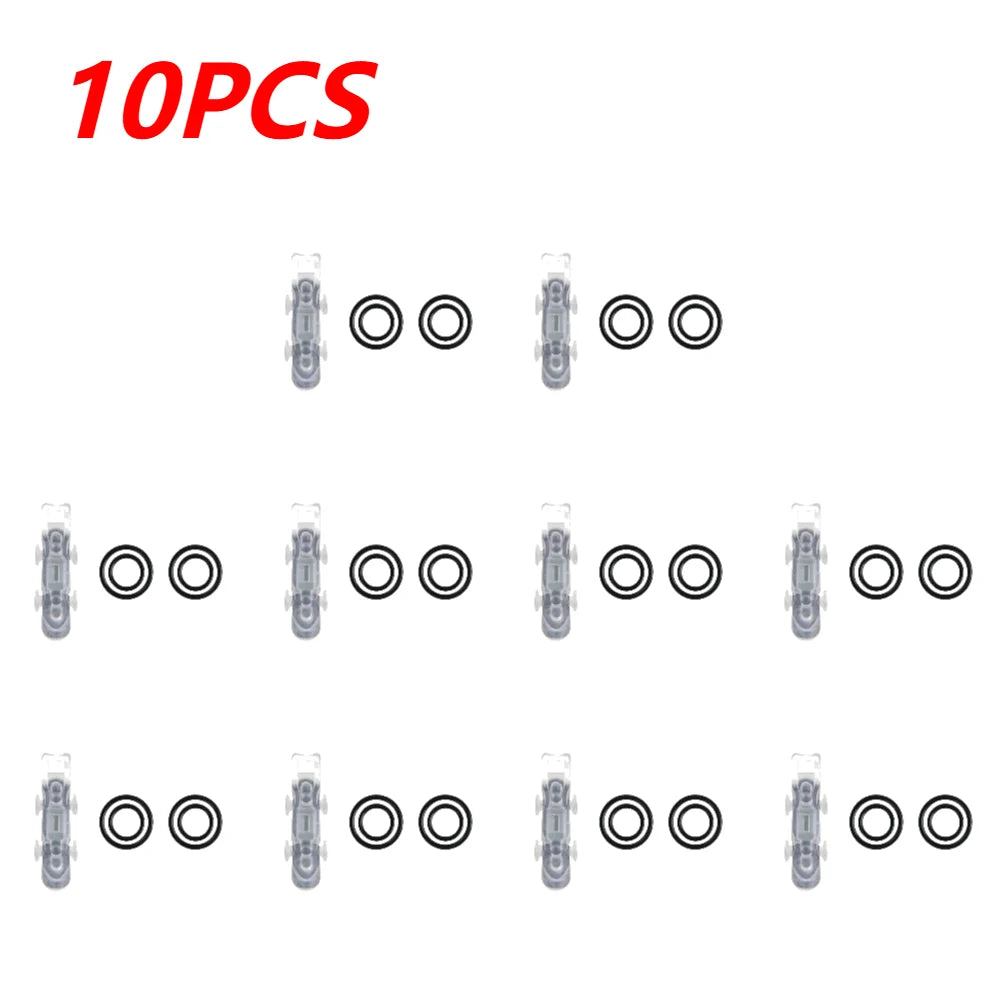 Magnetic Fixed Lure Jig Hooks Holder with Rubber Rings Automatic Lures Hook Keeper Holder Prevent Scratching for Outdoor Fishing