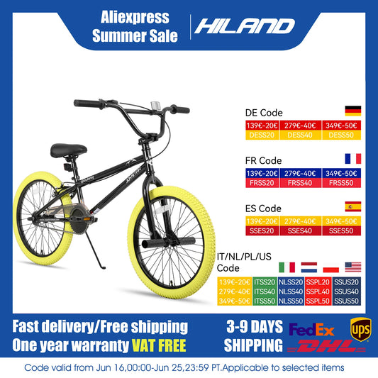 JOYSTAR Brockway Freestyle Kids BMX Bike For Beginners