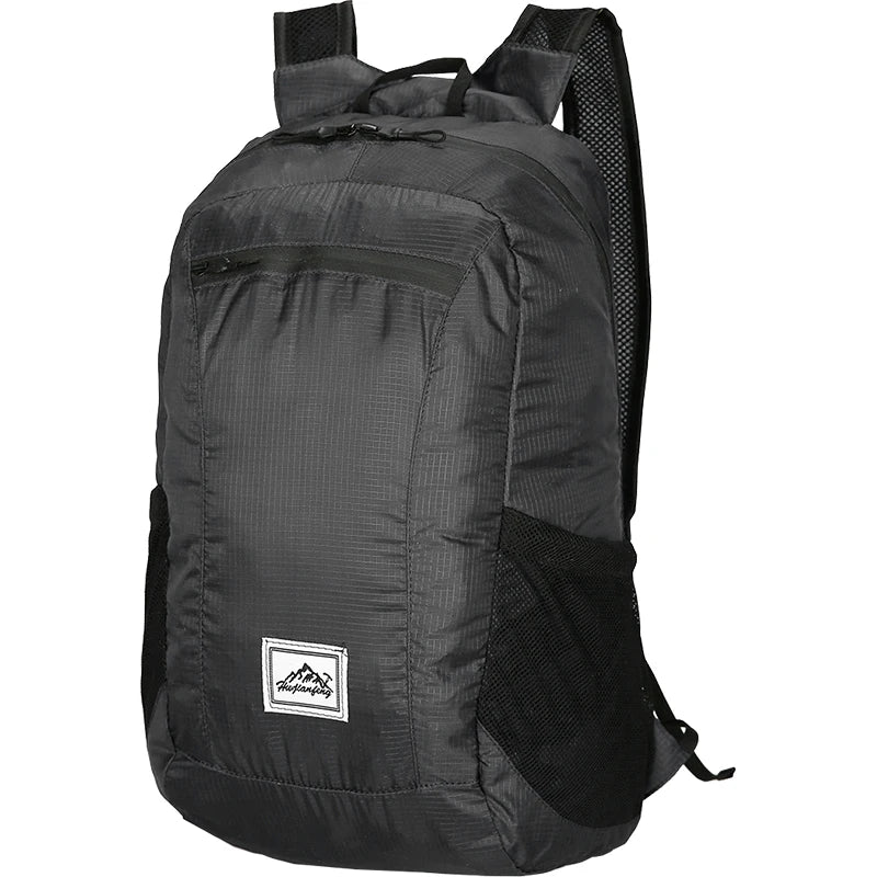 18L Portable Foldable Backpack Folding Mountaineering Bag Ultralight Outdoor Climbing Cycling Travel Knapsack Hiking Daypack