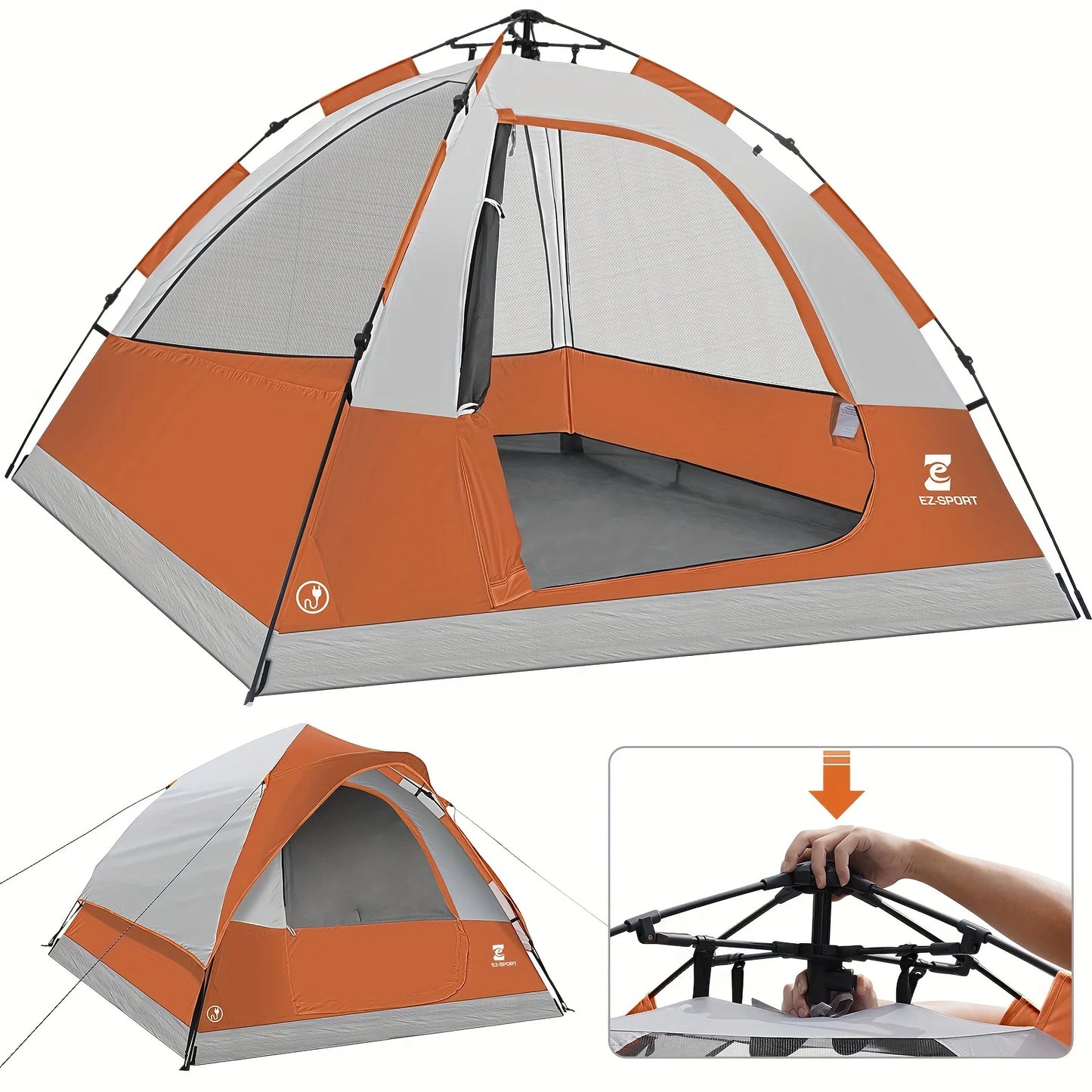 Unp Pop Up Tent Instant Setup With Removable Rain Fly