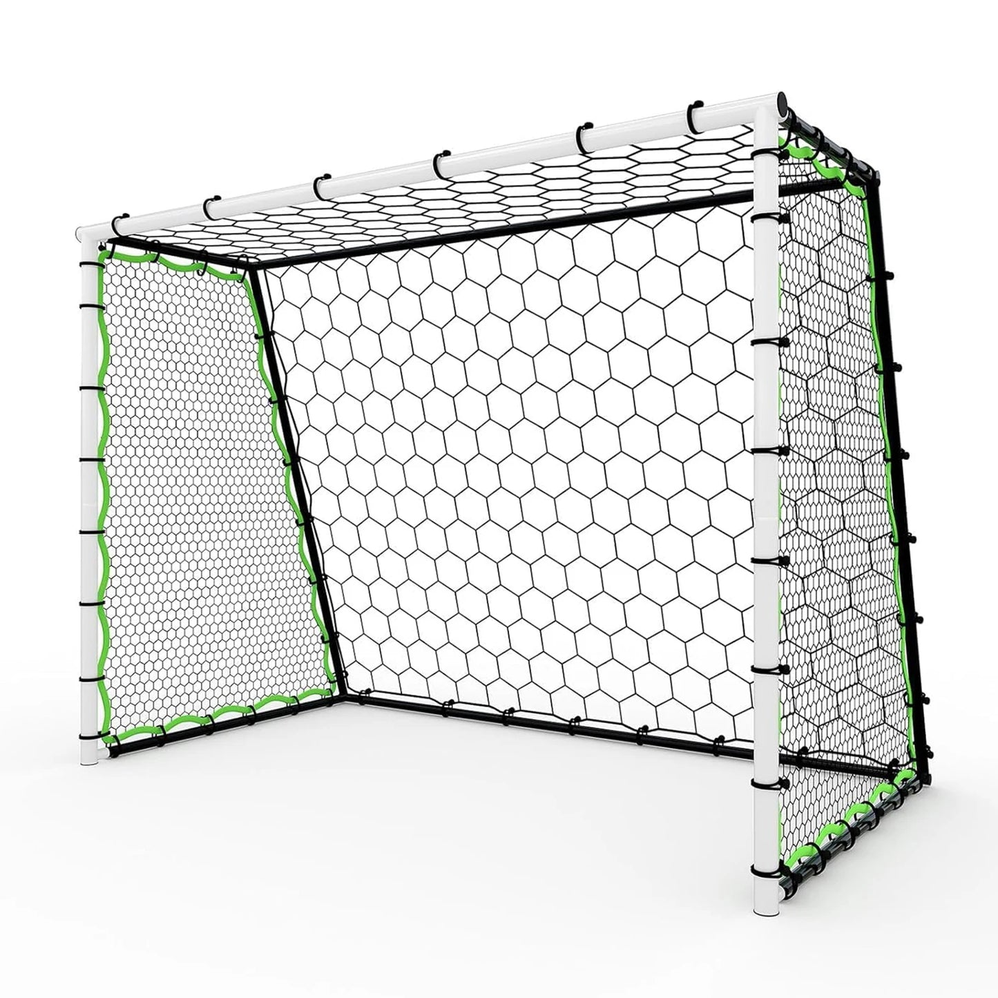 HiMISS 3 In 1 Soccer Rebounder Training Net Solo Practice