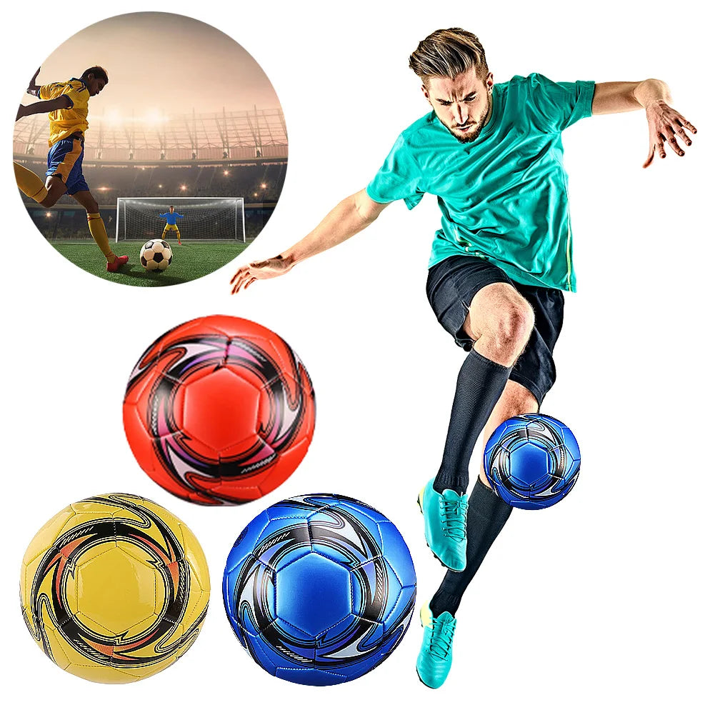 Shunmaii Machine Stitched Football PVC Waterproof Training Ball