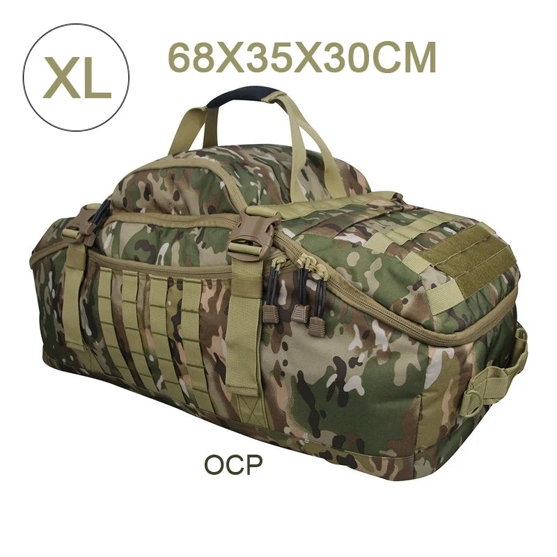 LQARMY Outdoor Tactical Backpack Molle Bag for Hiking